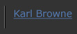 karl browne